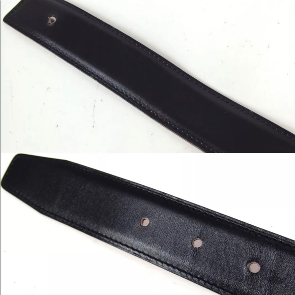 Hermès elephant reversible red and black belt - Picture 6 of 10